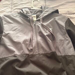 PINK Victoria's Secret Two-Tone Hooded Jacket